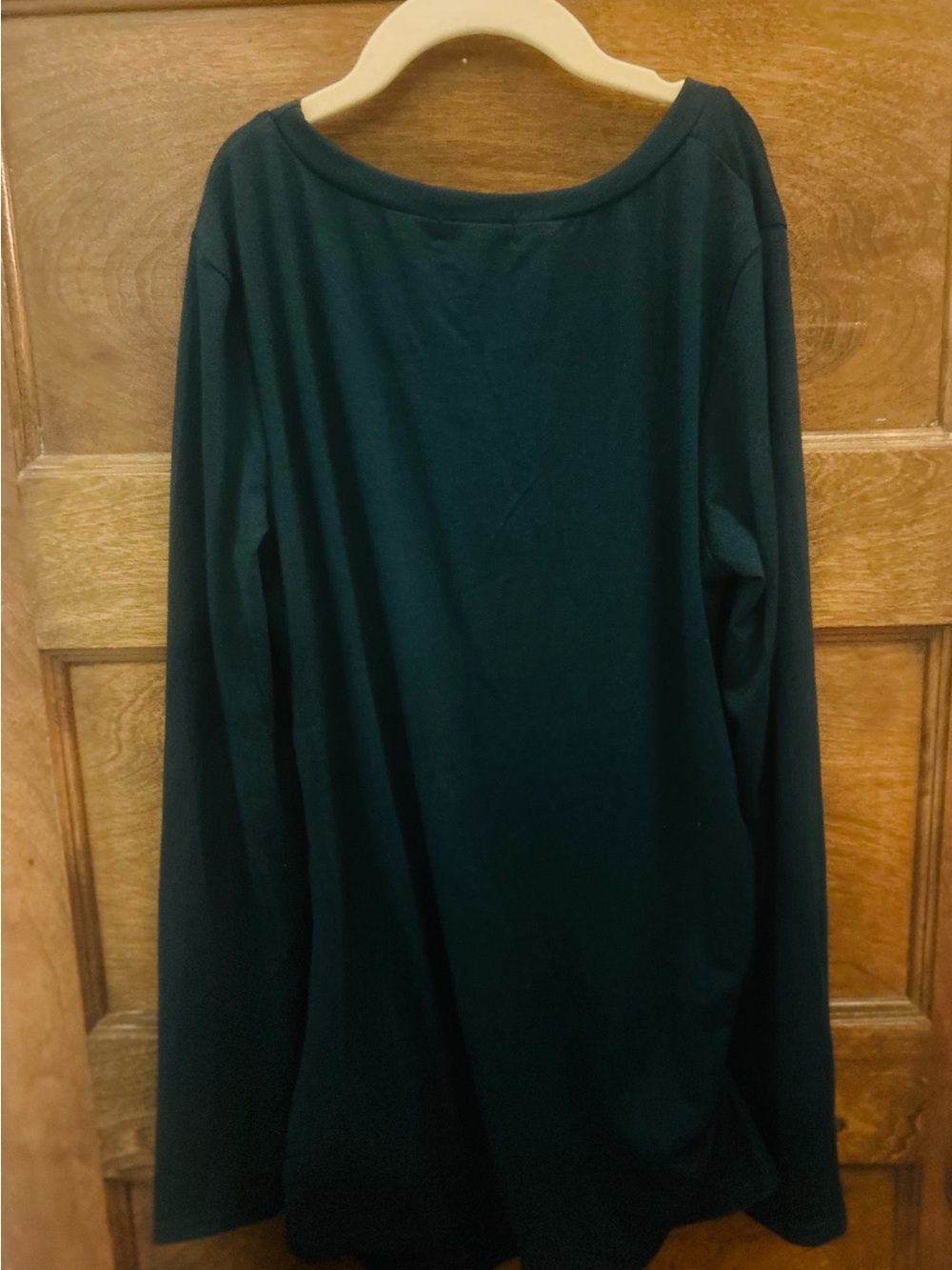 Classic Long Sleeve Sweater-Like Forest Green
